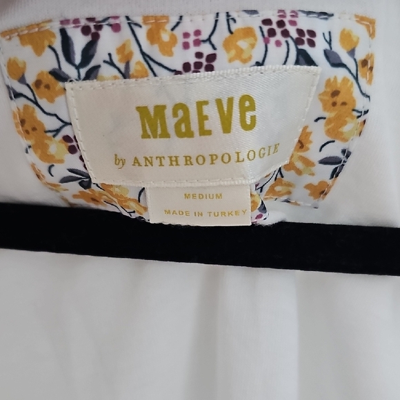 Anthropologie Maeve Cotton Top Size M - Picture 2 of 11
